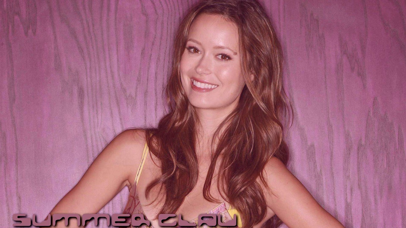 Summer Glau 薩摩·格拉 美女壁紙 #12 - 1366x768