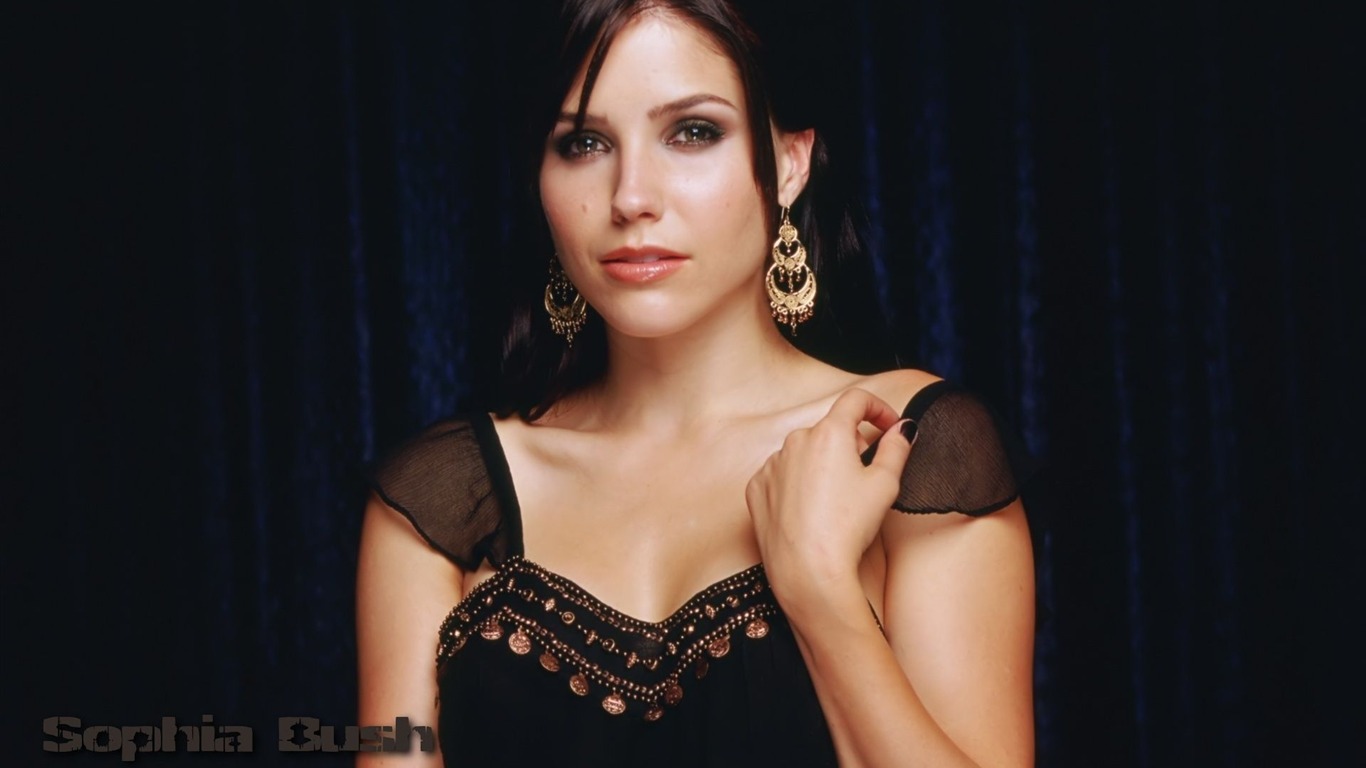 Sophia Bush beau fond d'écran #5 - 1366x768