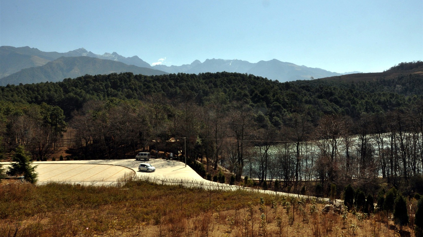 Daliangshan Krajina (3) (starý Hong OK práce) #5 - 1366x768