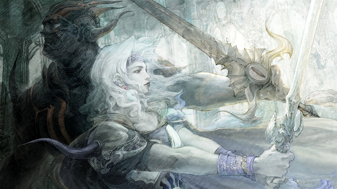 Final Fantasy wallpaper album (3) #12 - 1366x768