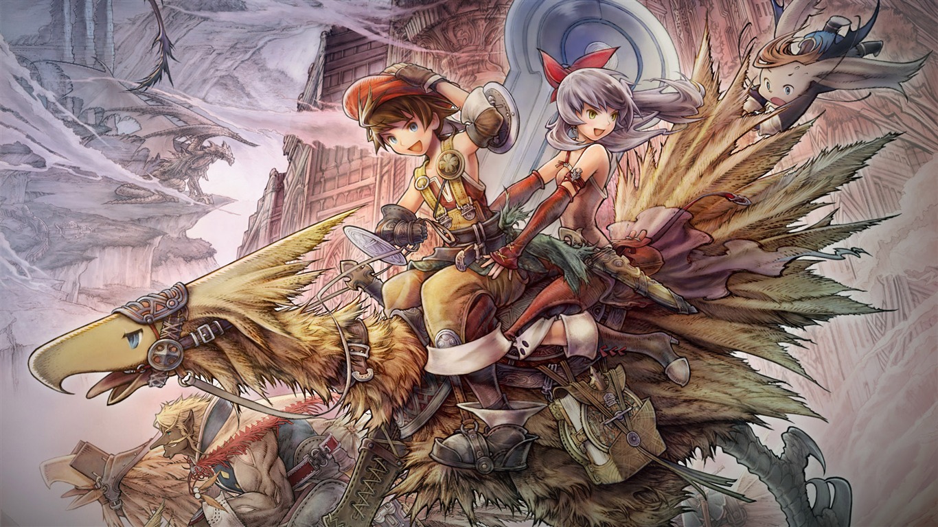 Final Fantasy wallpaper album (3) #15 - 1366x768