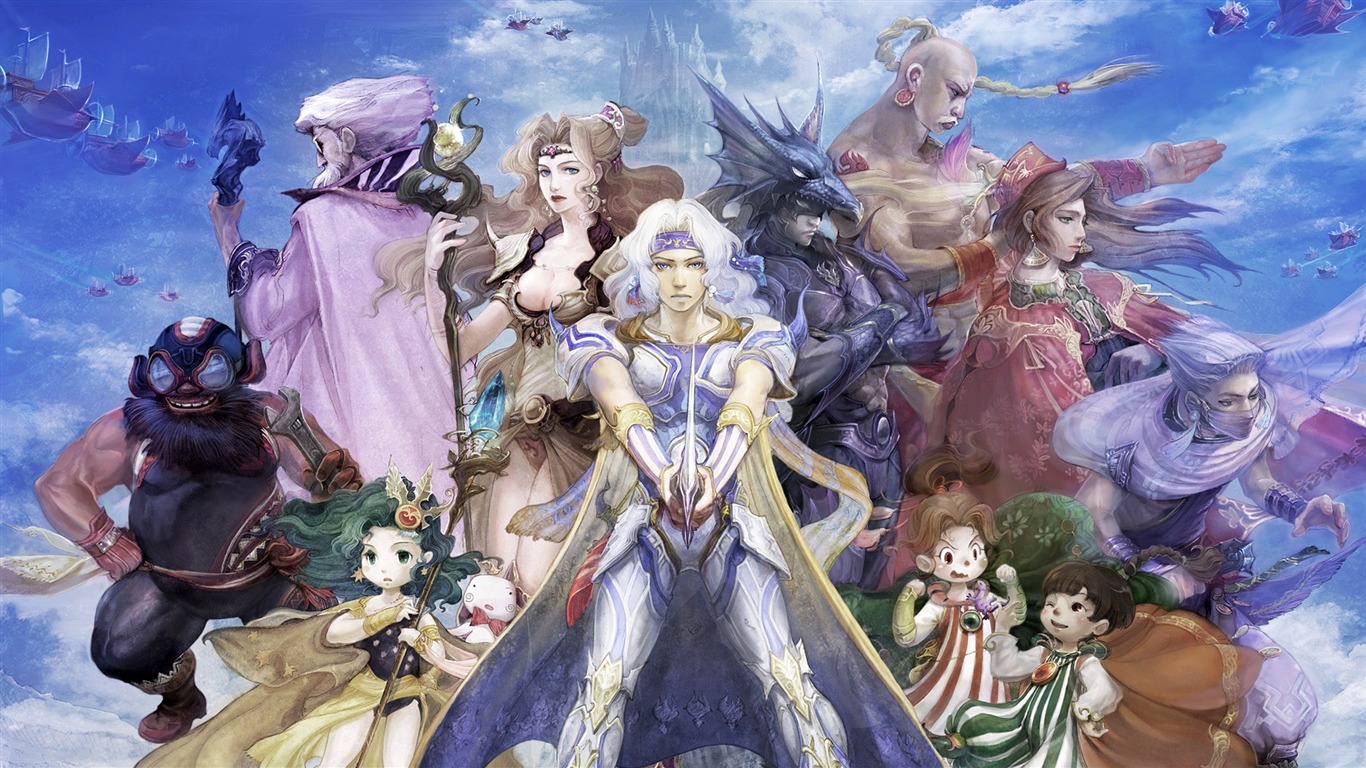 Final Fantasy wallpaper album (3) #18 - 1366x768