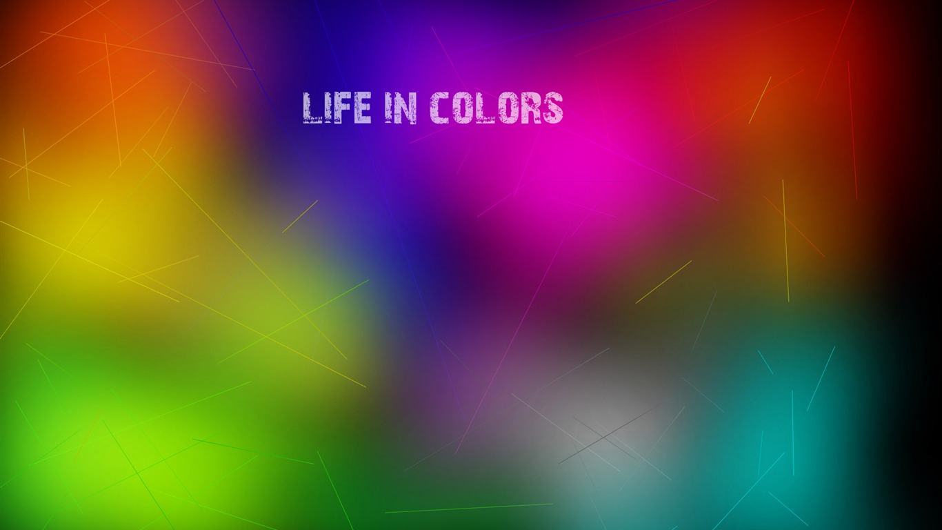 Bright color background wallpaper (18) #6 - 1366x768