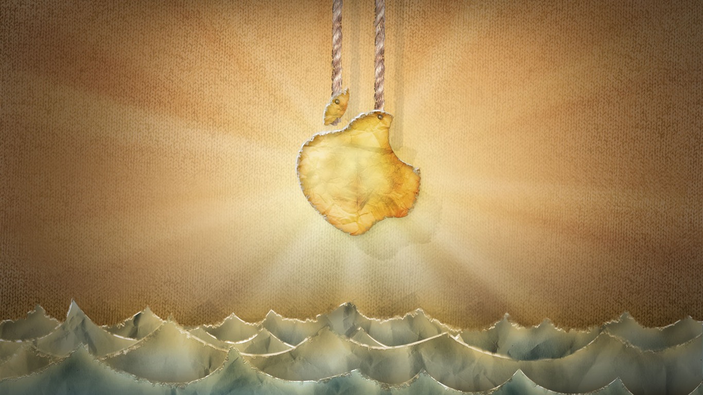 Apple téma wallpaper album (14) #3 - 1366x768