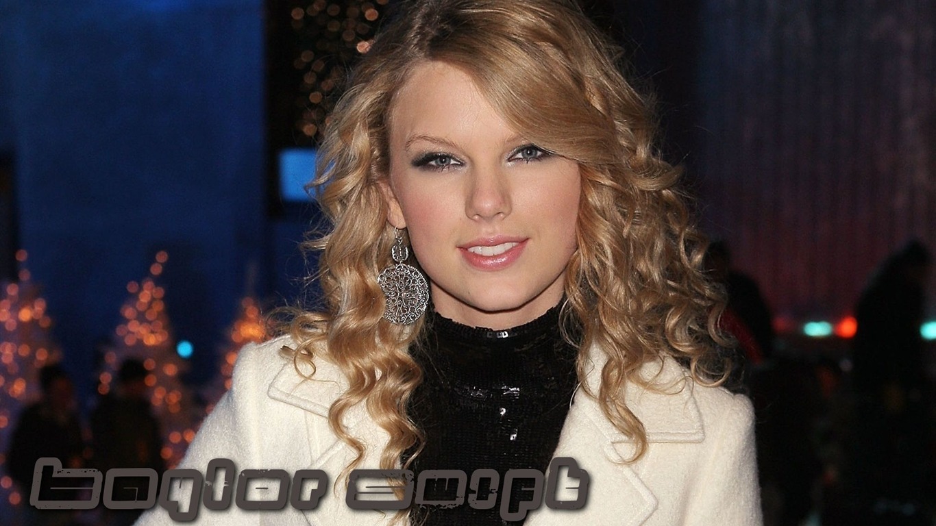 Taylor Swift krásnou tapetu #10 - 1366x768
