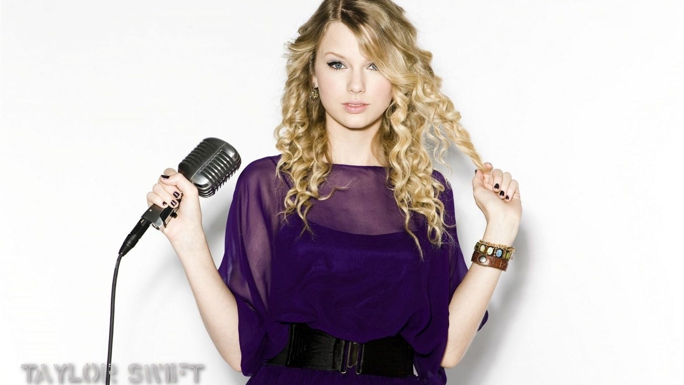 Taylor Swift krásnou tapetu #24 - 1366x768