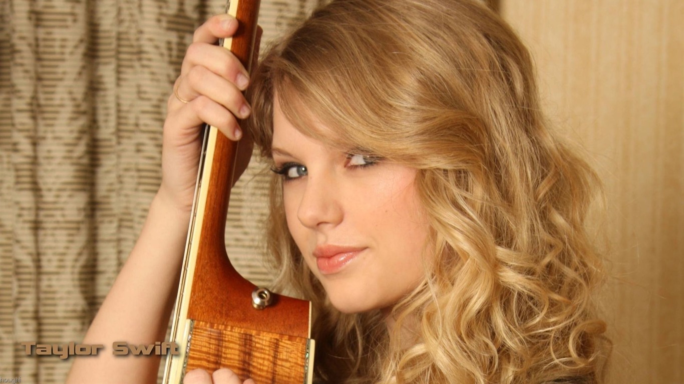 Taylor Swift krásnou tapetu #29 - 1366x768