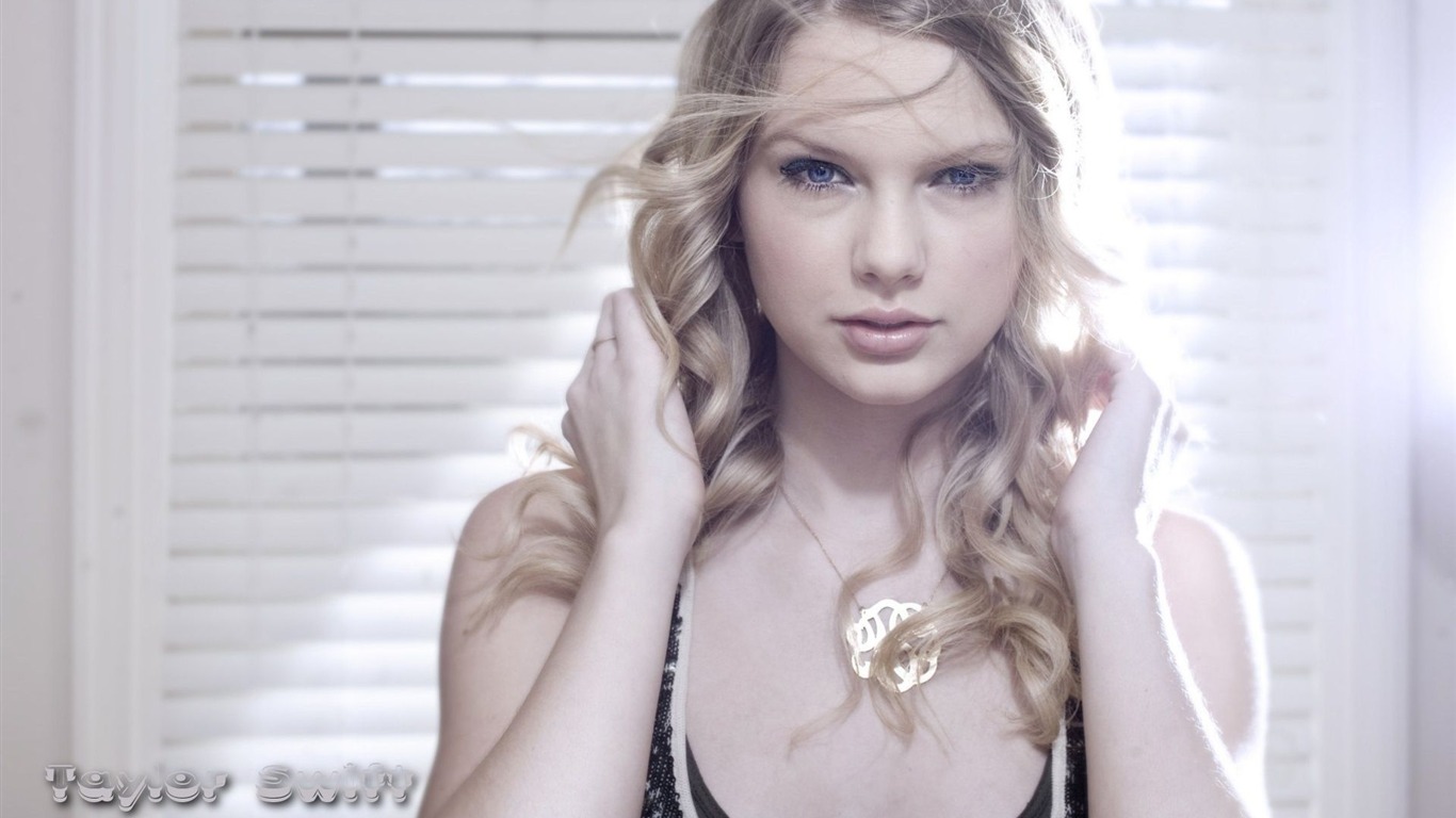 Taylor Swift krásnou tapetu #35 - 1366x768