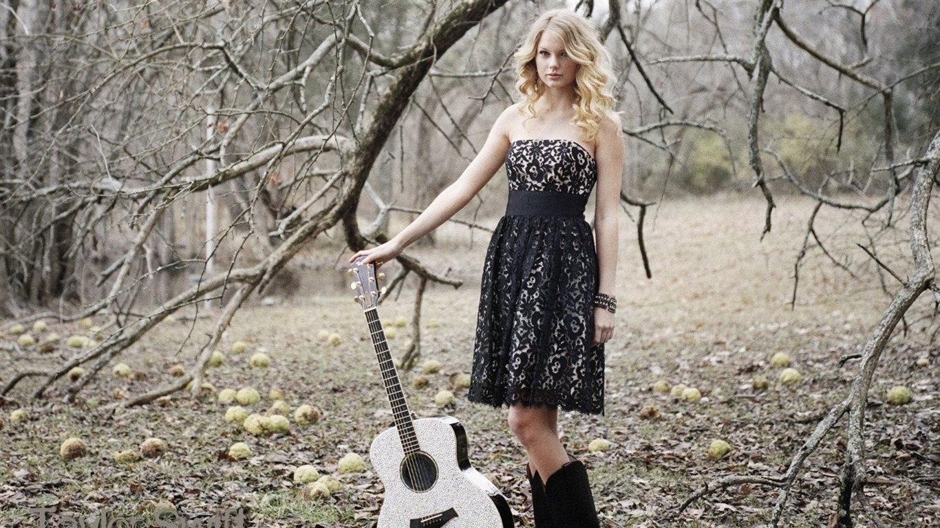 Taylor Swift hermoso fondo de pantalla #36 - 1366x768