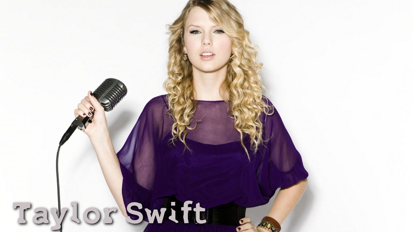 Taylor Swift beau fond d'écran #38 - 1366x768