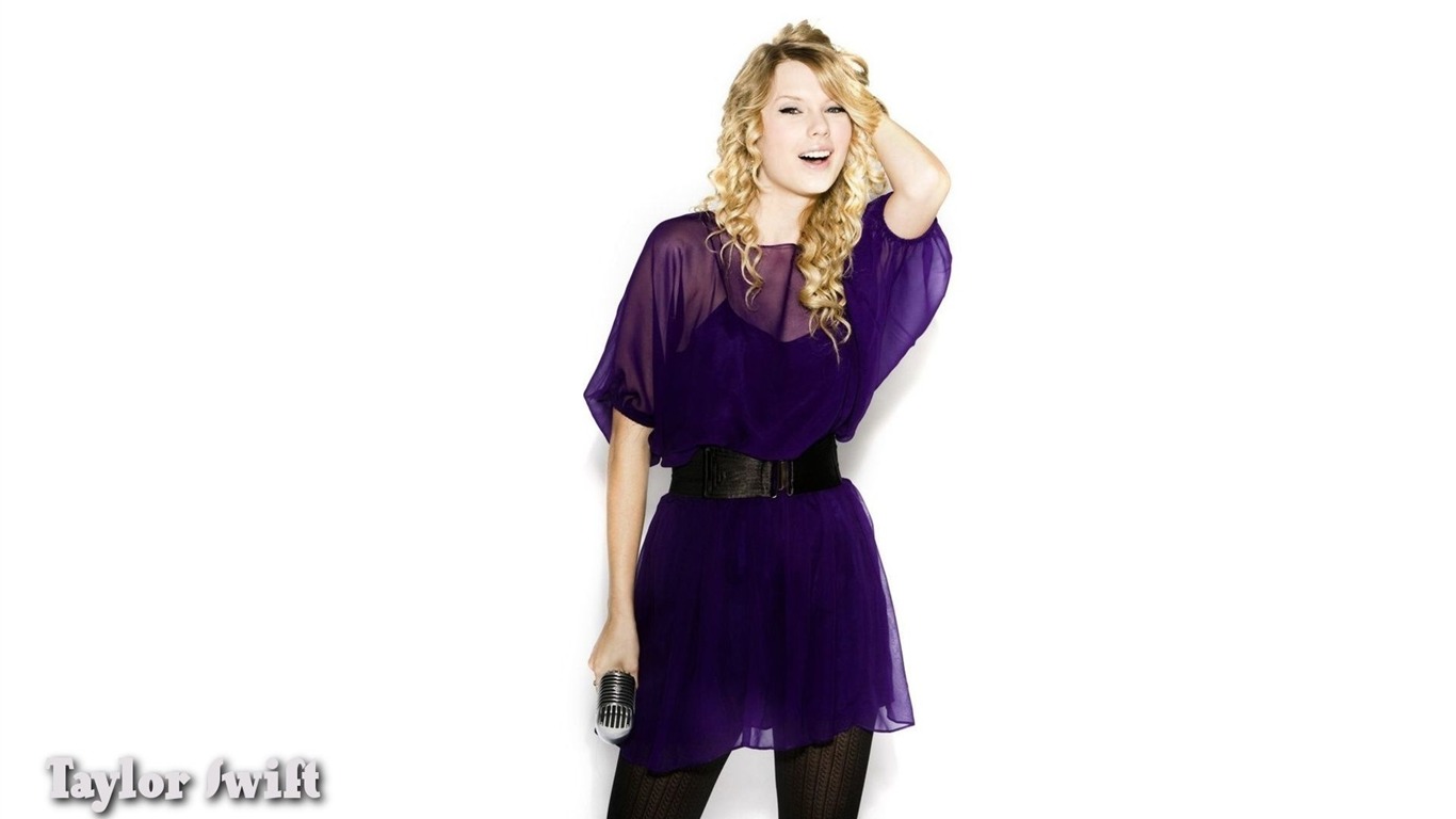 Taylor Swift krásnou tapetu #41 - 1366x768