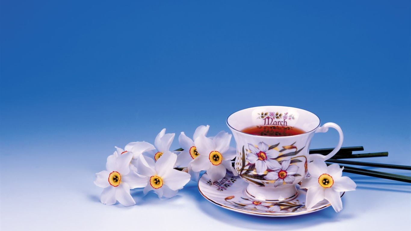 Čaj tapety (2) #11 - 1366x768