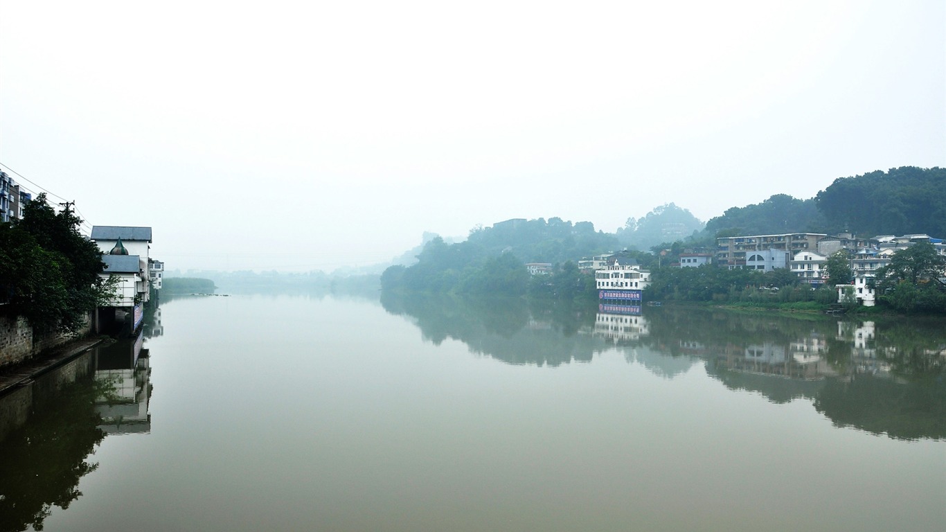 Leshan Pět-Krajina (starý Kang OK práce) #14 - 1366x768
