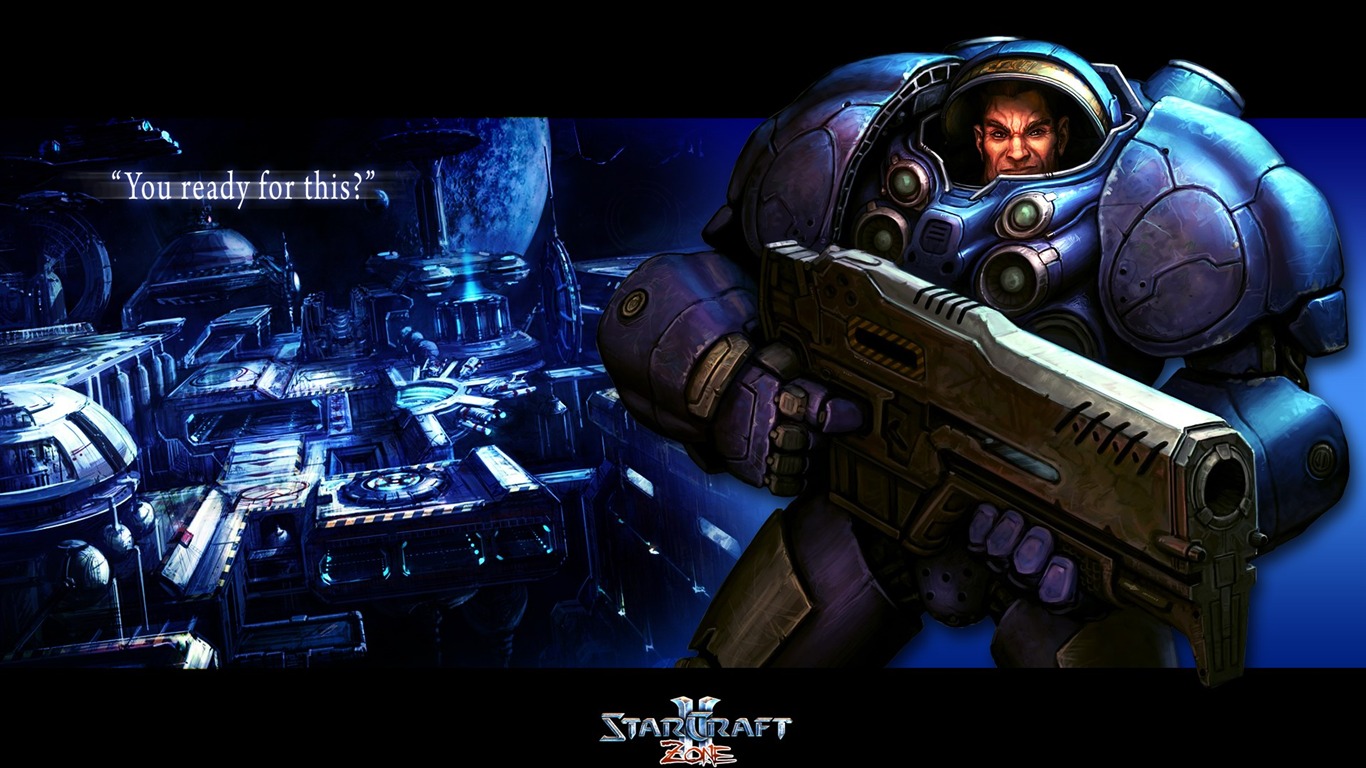StarCraft 2 星際爭霸 2 高清壁紙 #1 - 1366x768