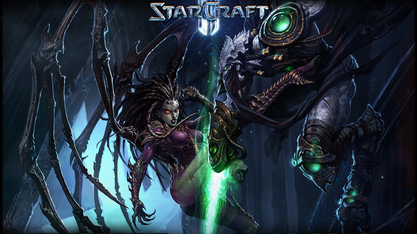 StarCraft 2 星際爭霸 2 高清壁紙 #4 - 1366x768