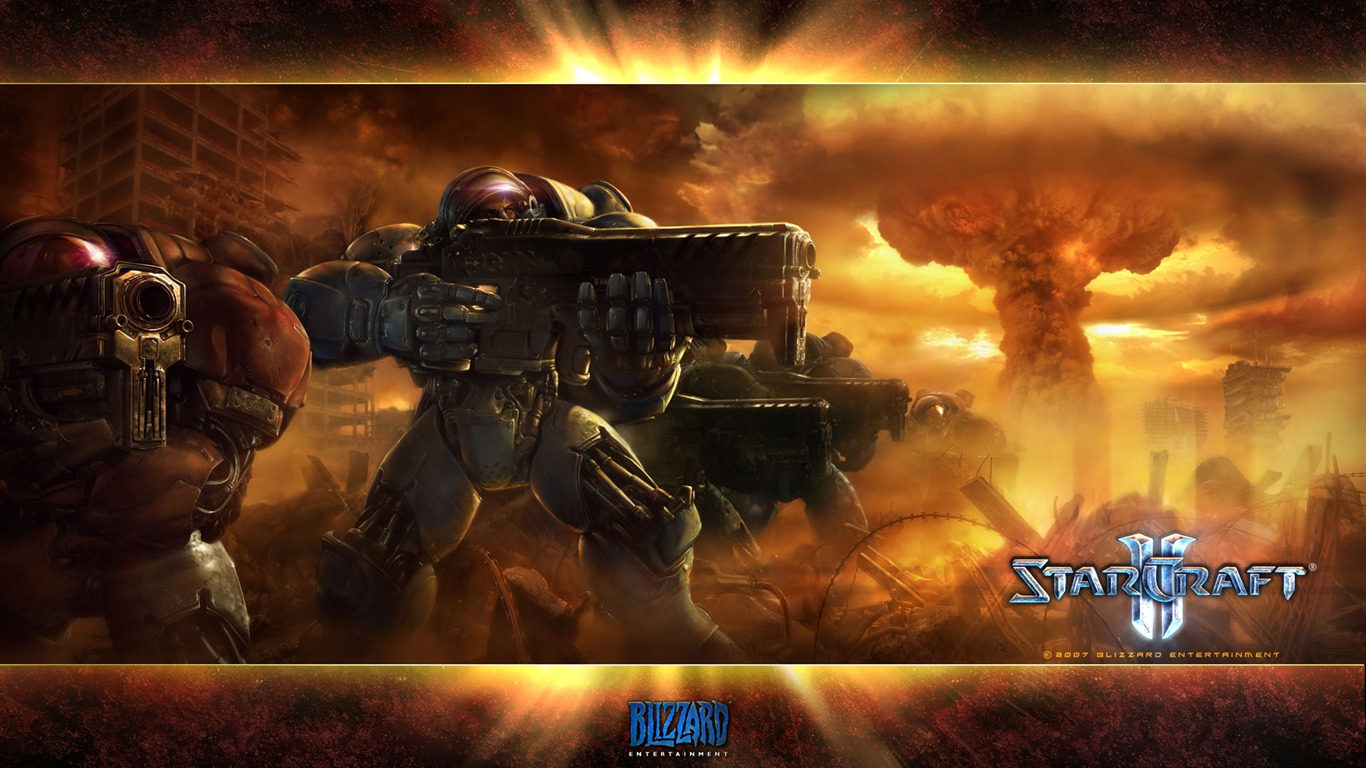 StarCraft 2 星際爭霸 2 高清壁紙 #6 - 1366x768
