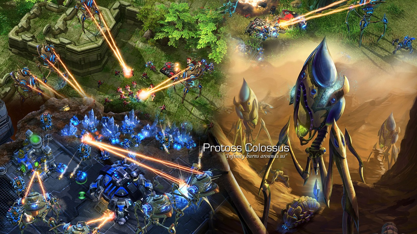 StarCraft 2 HD tapetu #14 - 1366x768