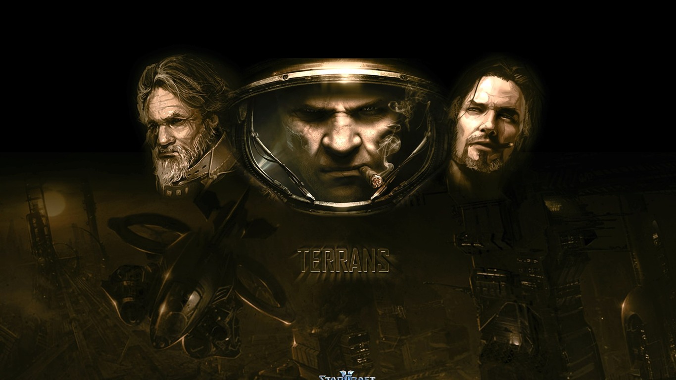 StarCraft 2 HD papel tapiz #22 - 1366x768