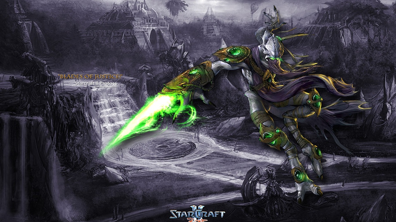 StarCraft 2 HD tapetu #24 - 1366x768