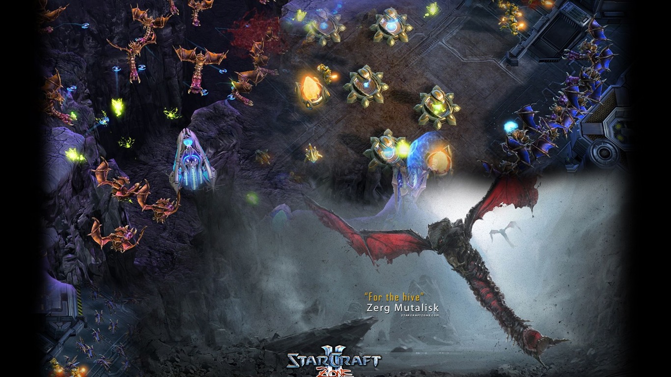 StarCraft 2 HD papel tapiz #25 - 1366x768