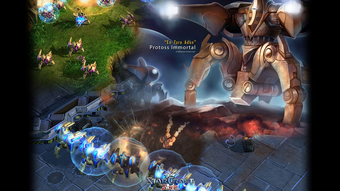 StarCraft 2 HD wallpaper #26 - 1366x768