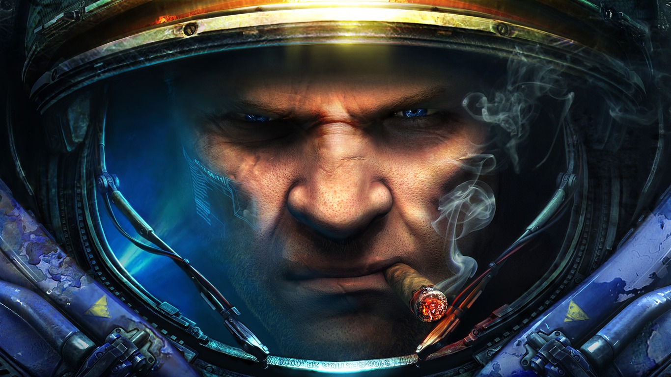 StarCraft 2 HD papel tapiz #34 - 1366x768