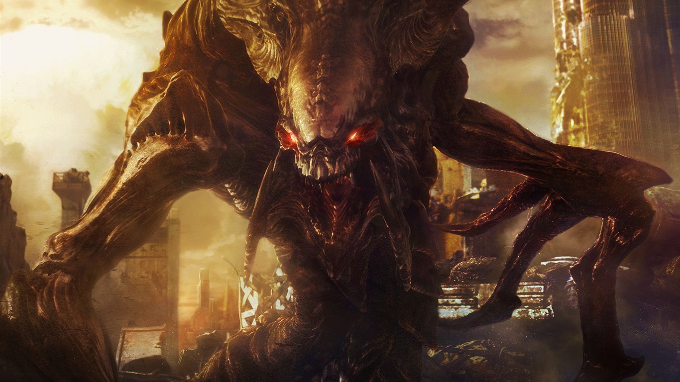 StarCraft 2 星際爭霸 2 高清壁紙 #37 - 1366x768