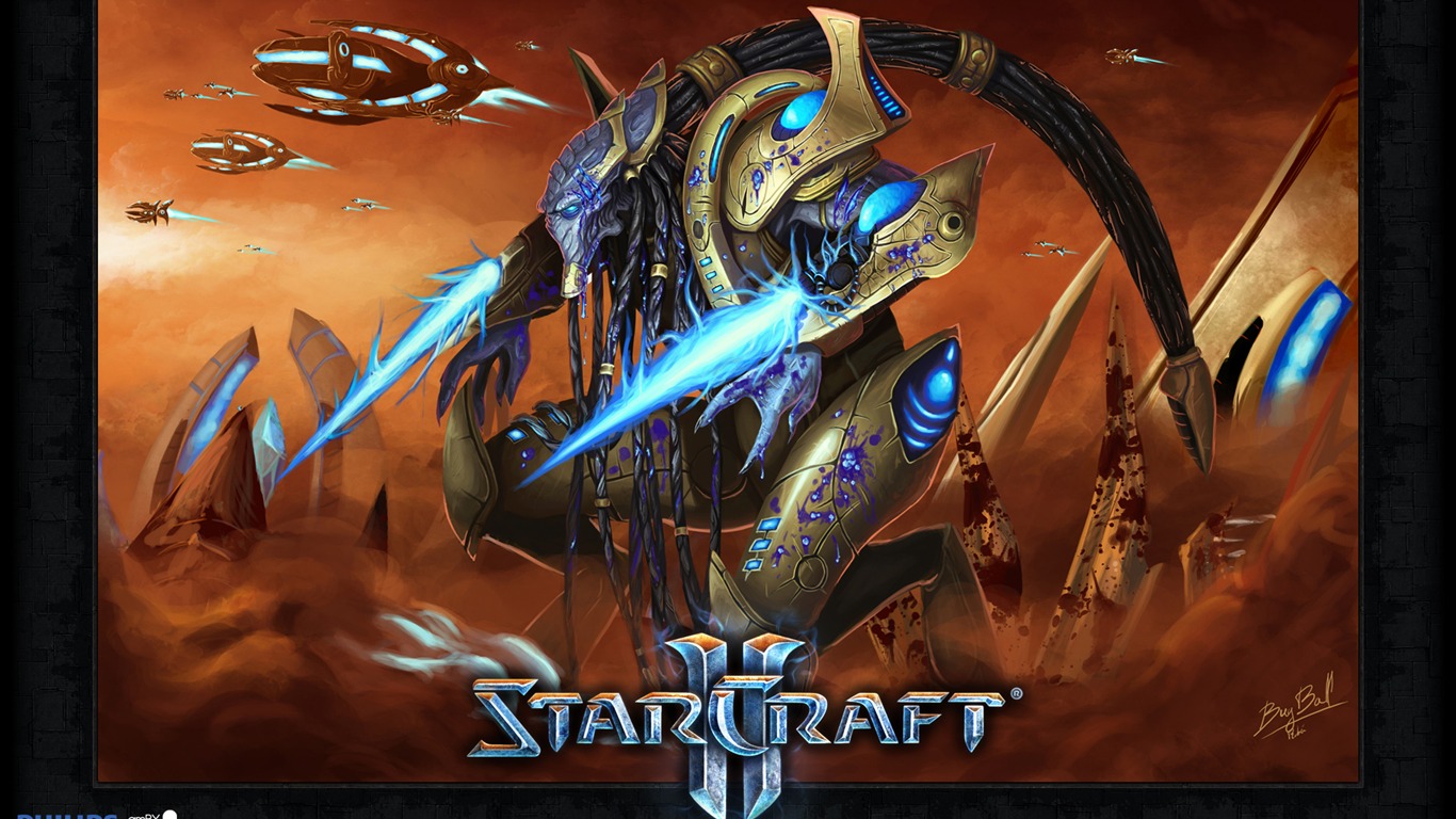 StarCraft 2 HD wallpaper #40 - 1366x768