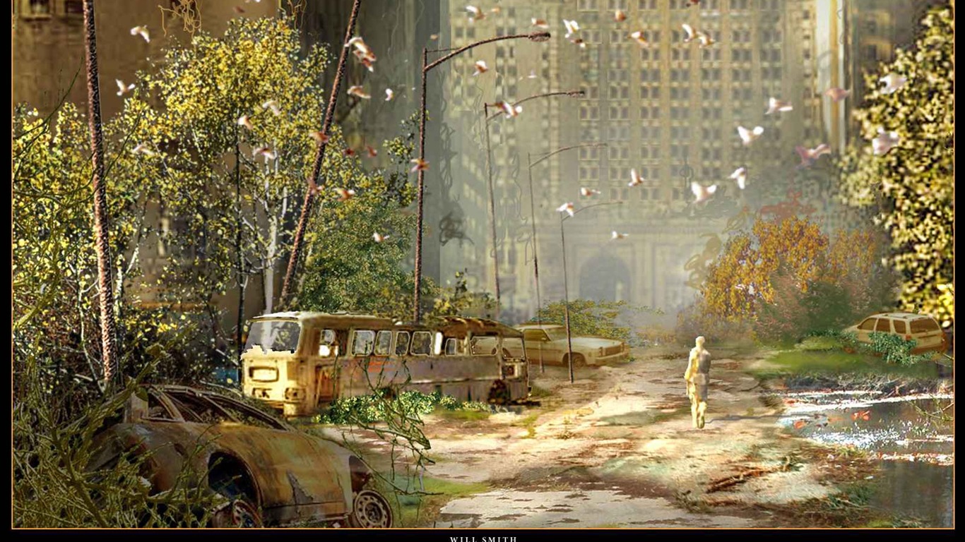 I Am Legend HD tapetu #27 - 1366x768