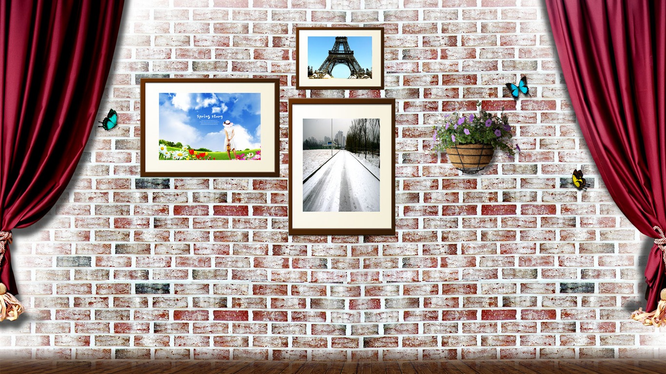 Syntéza Wallpaper Zábava Desktop (1) #10 - 1366x768