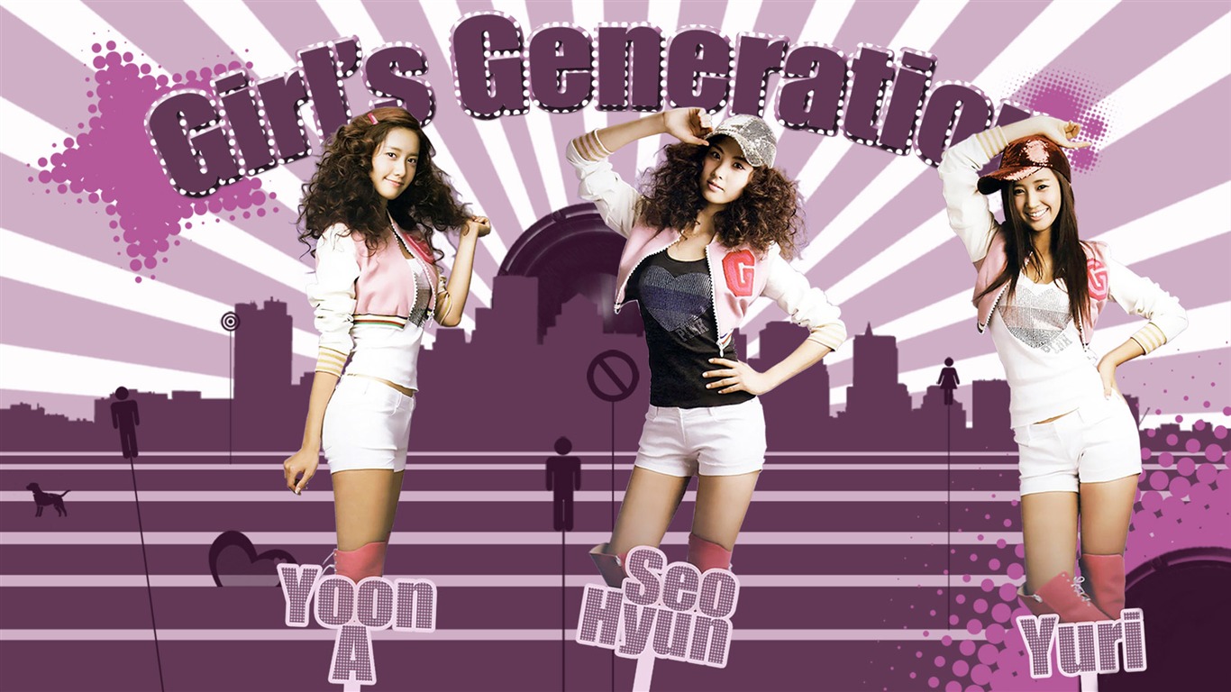 Fond d'écran Generation Girls (3) #17 - 1366x768