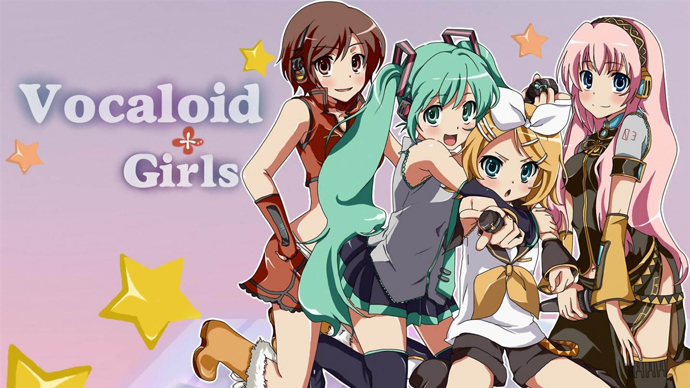 Hatsune další sérii tapety (1) #1 - 1366x768