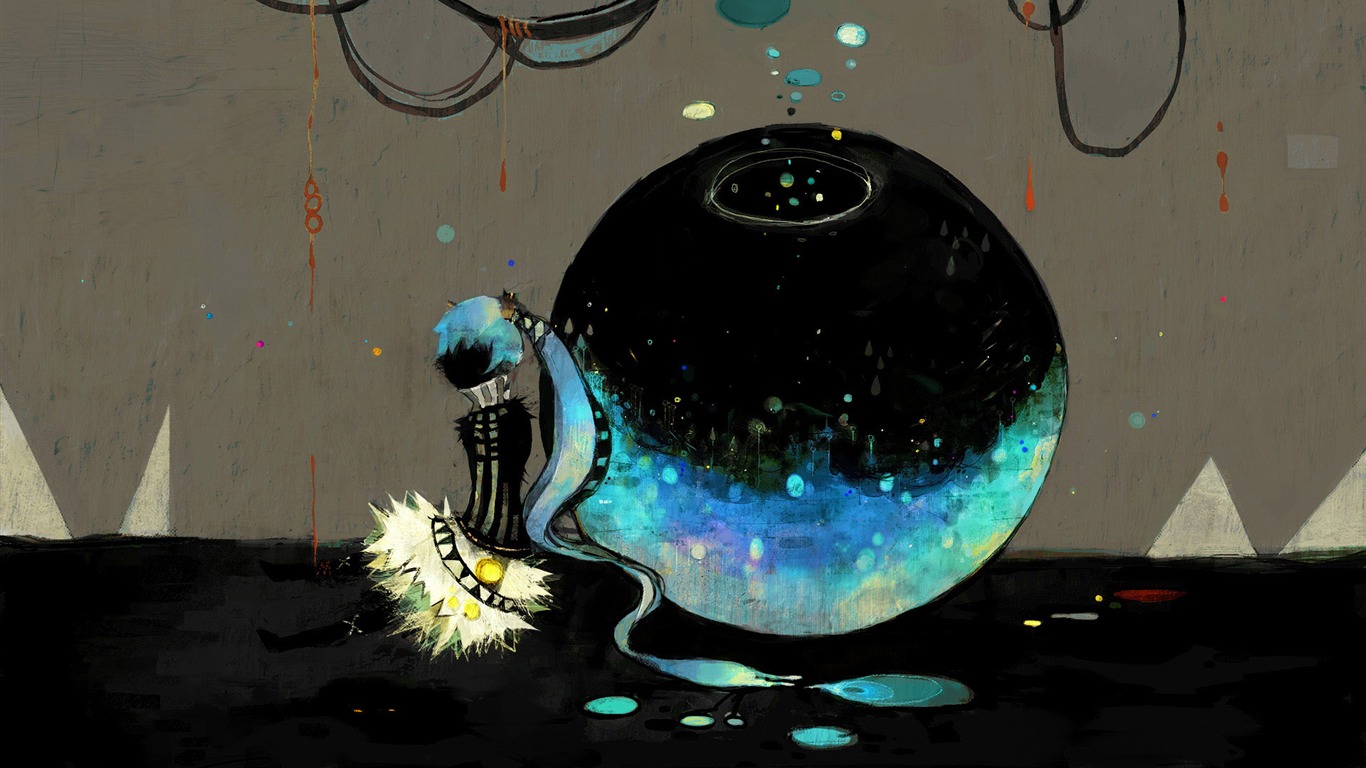 Hatsune další sérii tapety (1) #2 - 1366x768