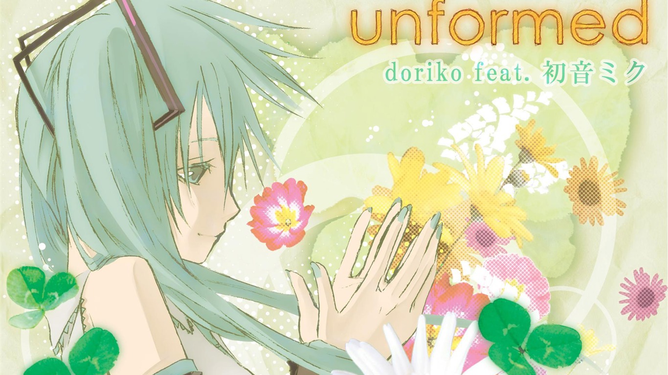 Hatsune next series wallpaper (2) #9 - 1366x768