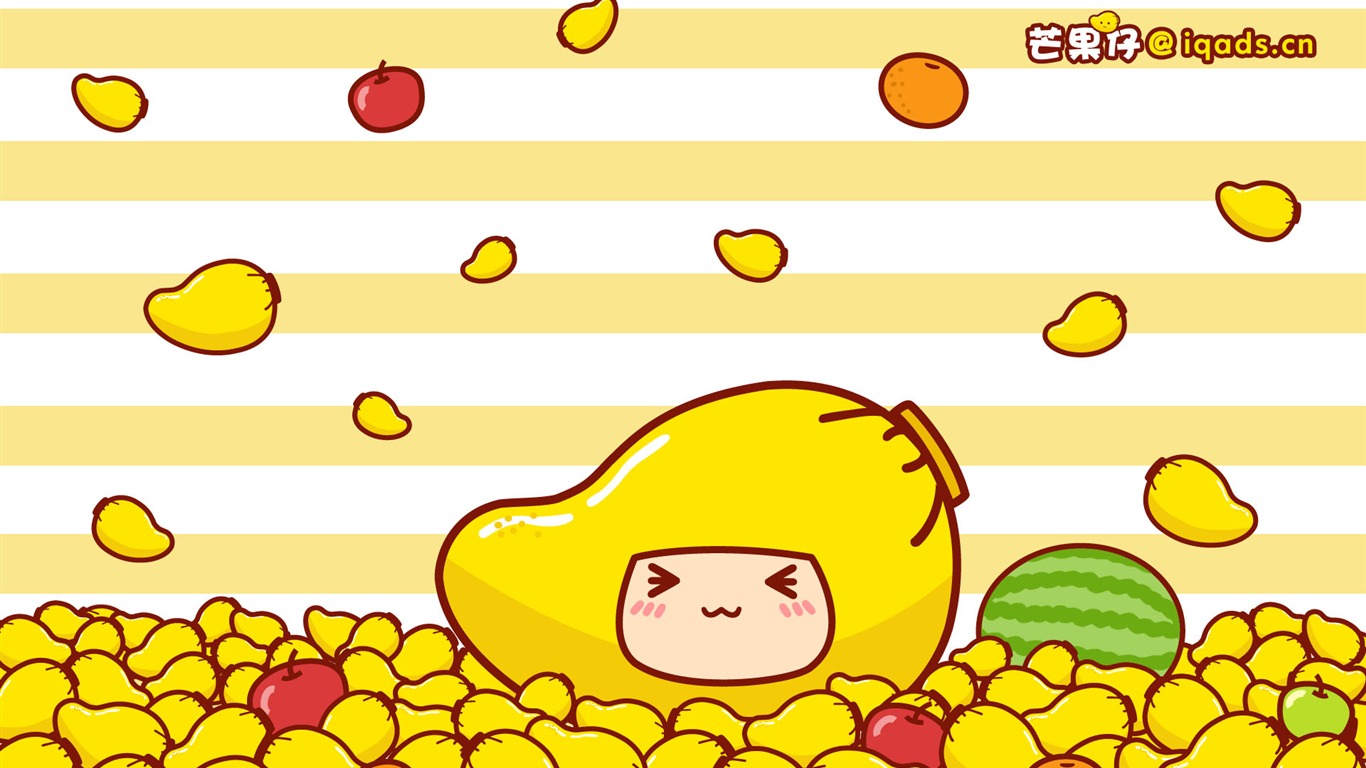 Mango Chai krásnou tapetu #1 - 1366x768