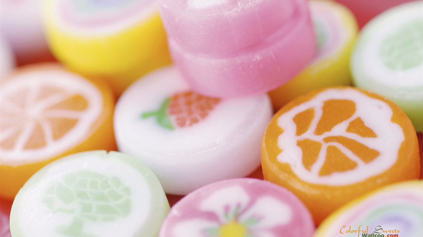 Fun candy wallpaper album (2) #1 - 1366x768