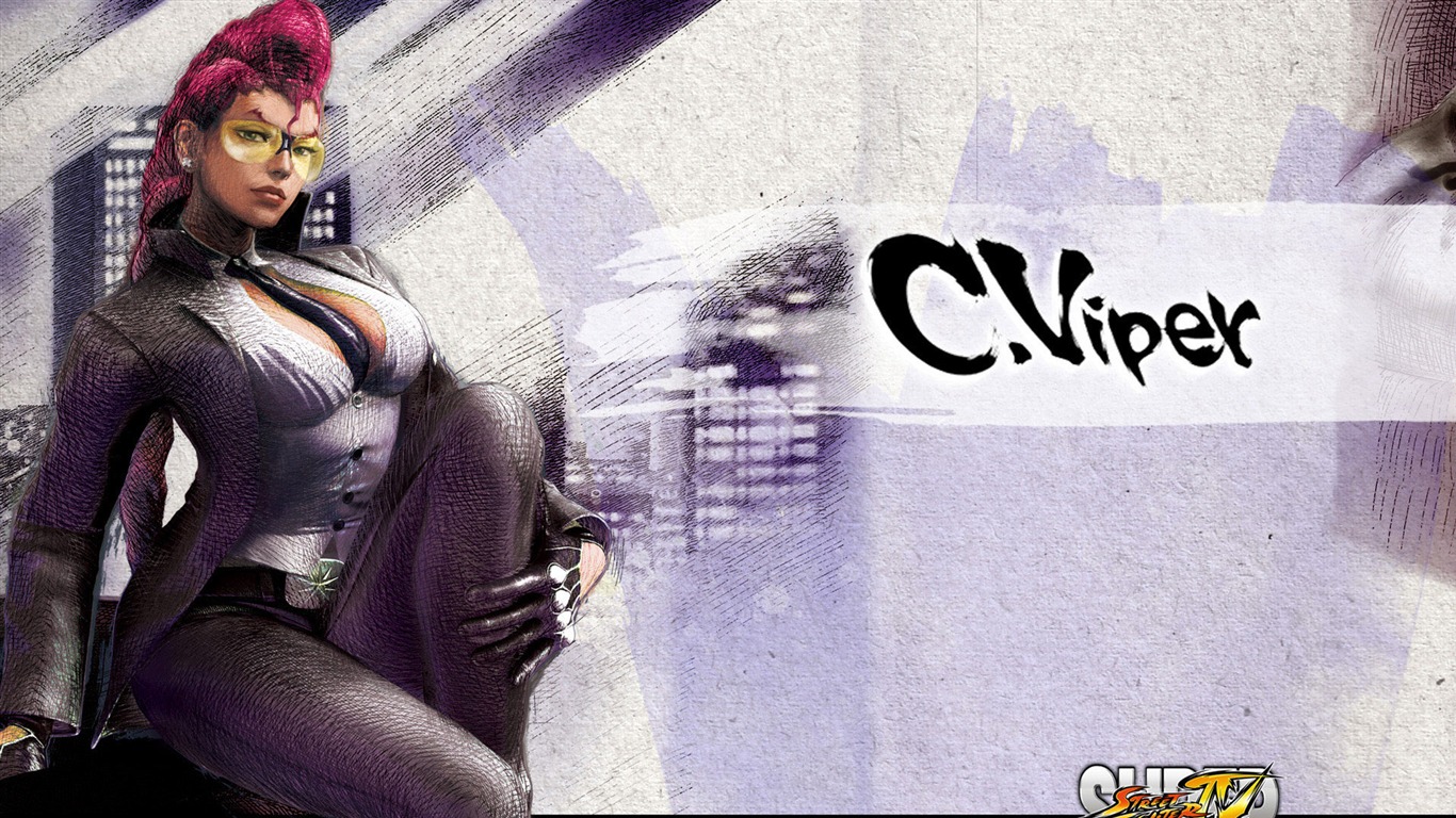 超級街霸4 高清壁紙 #14 - 1366x768