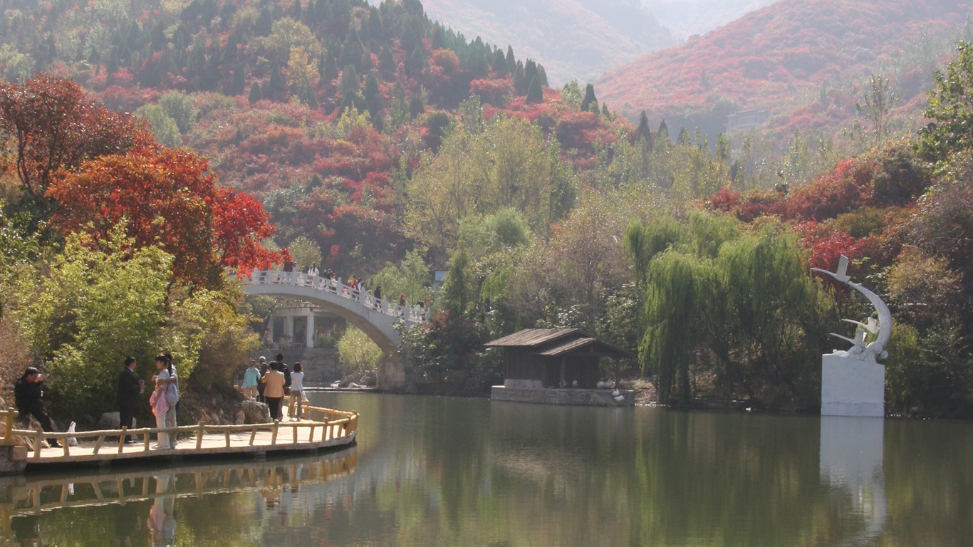 Fotografování krajiny (3) (Li Shanquan práce) #12 - 1366x768