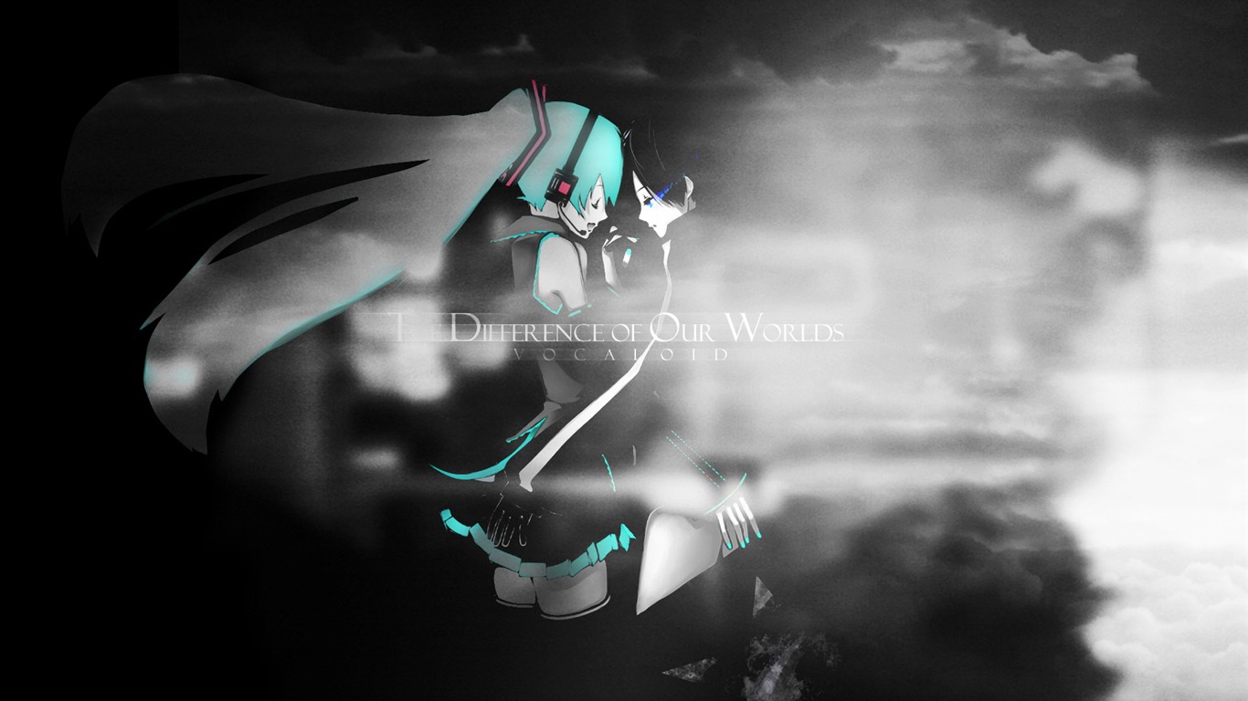 初音未來系列 壁紙(四) #7 - 1366x768