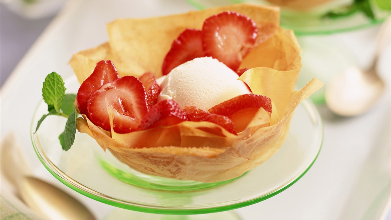 美味甜點 壁紙(六) #1 - 1366x768