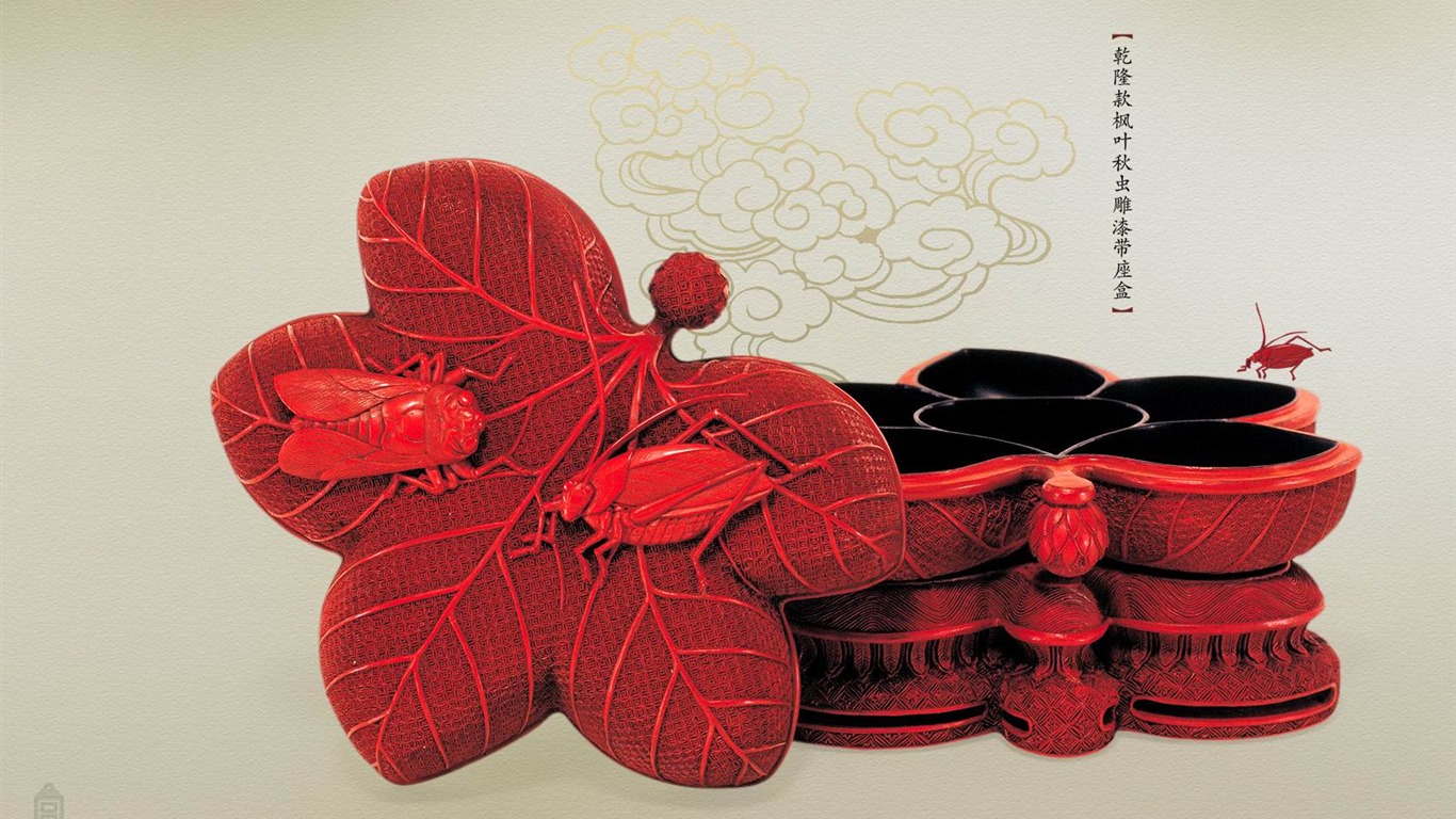 北京故宮博物院 文物展壁紙(二) #22 - 1366x768