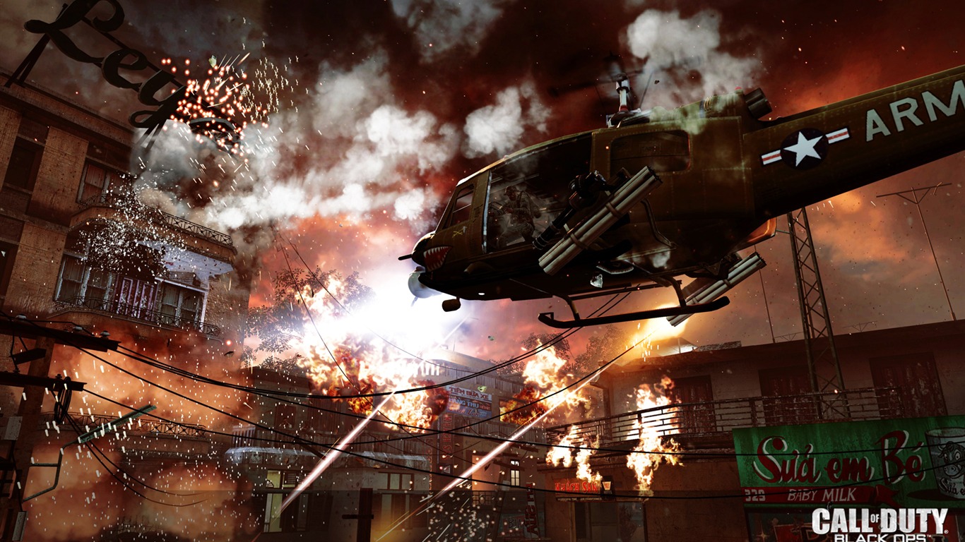 Call of Duty: Black Ops HD tapetu #16 - 1366x768