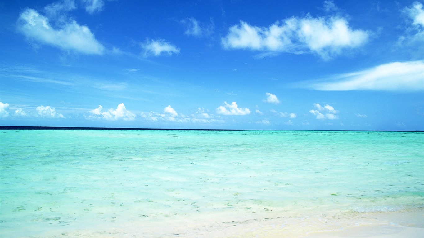 Beach Landschaft Wallpaper (1) #14 - 1366x768