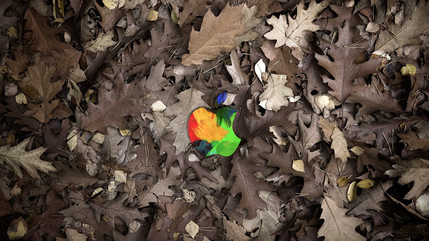 Apple téma wallpaper album (18) #18 - 1366x768