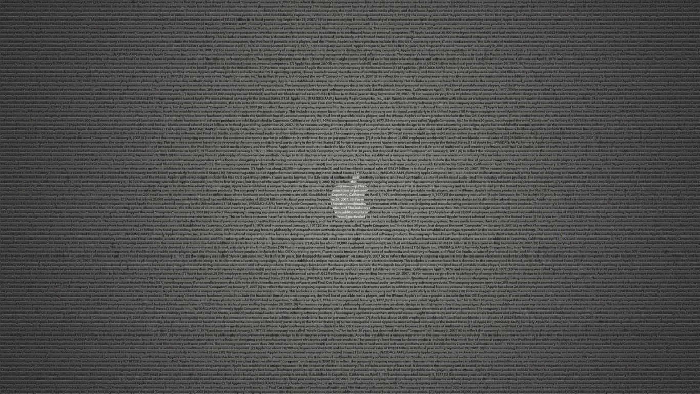 Apple téma wallpaper album (19) #16 - 1366x768