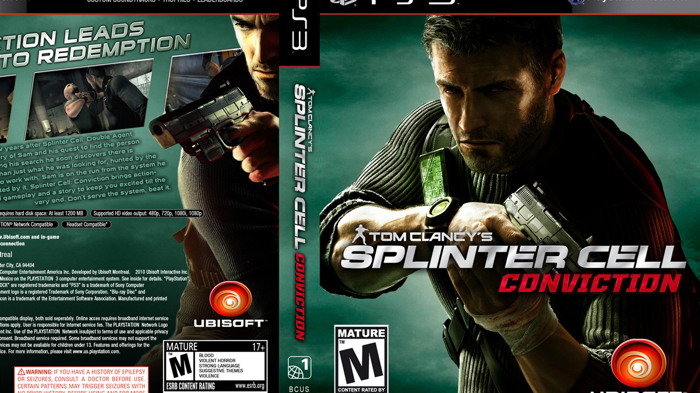Splinter Cell: Conviction fondos de escritorio de alta definición #12 - 1366x768