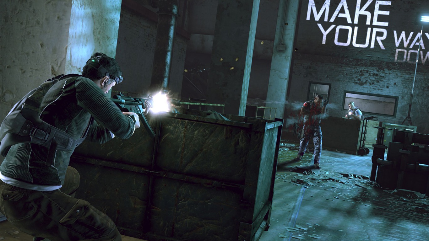 Splinter Cell: Conviction HD Wallpaper #18 - 1366x768