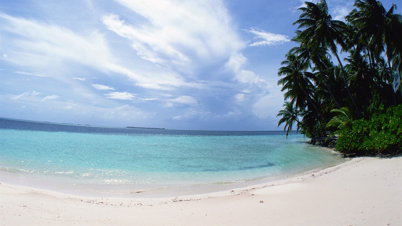 Fonds d'écran paysage de plage (2) #11 - 1366x768