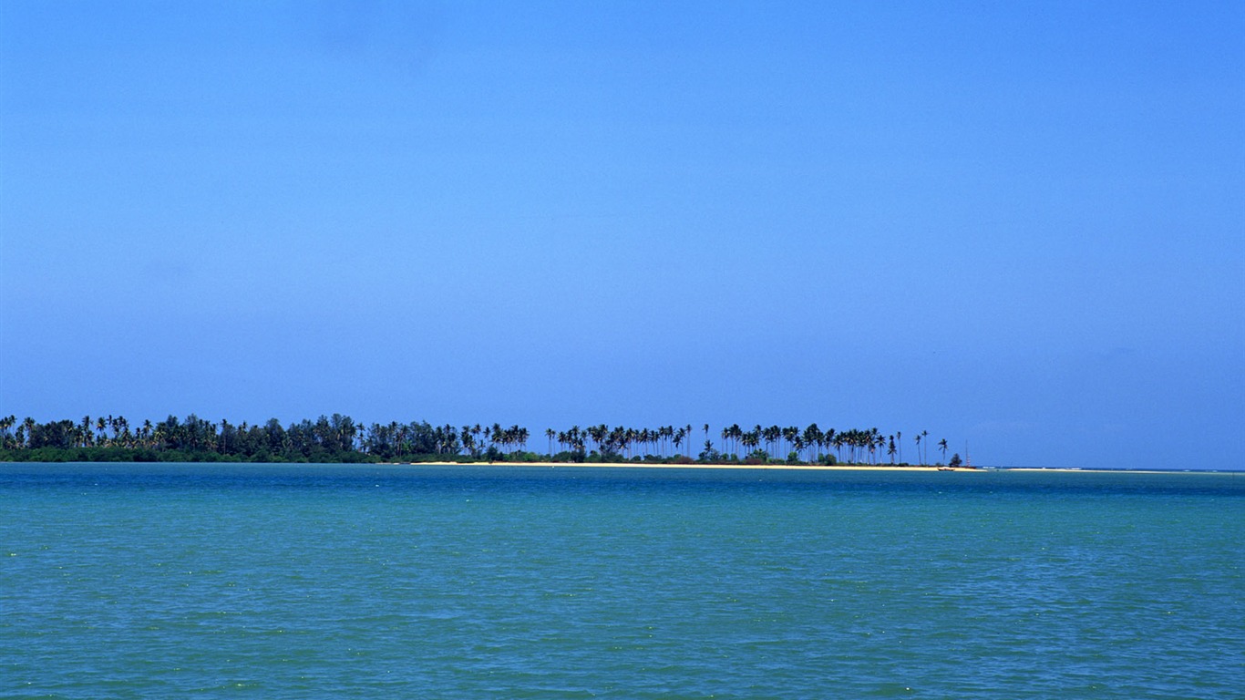 Fonds d'écran paysage de plage (3) #3 - 1366x768