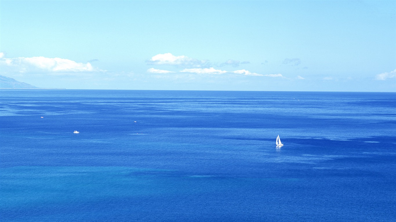 Fonds d'écran paysage de plage (3) #9 - 1366x768